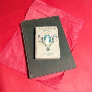 Antique 1906 Poetry Book & Vintage 1937 Arts & Decoration Magazine Set – Gift